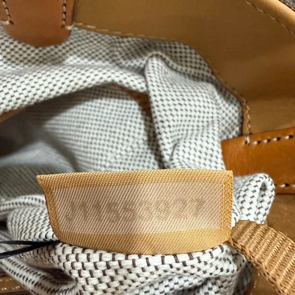 Dooney & Bourke Brown Leather Backpack - Picture 4 of 12